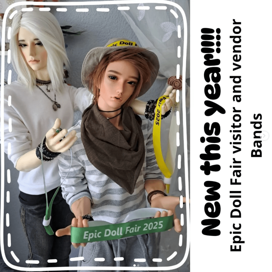 NEW! Wristbands for Visitors and&nbsp;Vendors!